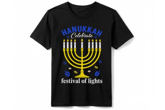 Hanukkah Festival Lights T-shirt Review for Real Projects