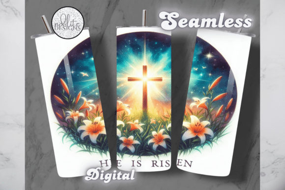 He Is Risen Easter Tumbler Wrap Review for Real Embroidery Projects
