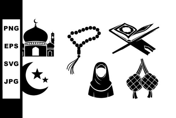 Islamic Symbols Including Mosque, Prayer: A Designer’s Review