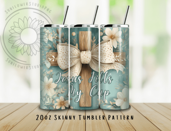 Jesus Fills My Cup Tumbler Wrap Review: Faith Meets Craft