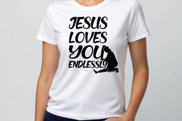 Jesus Loves You Endlessly: A Heartfelt Embroidery Design for Real Projects
