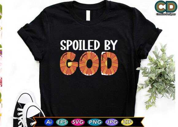 SPOILED by GOD Christian T-shirt Review for Real Embroidery Projects