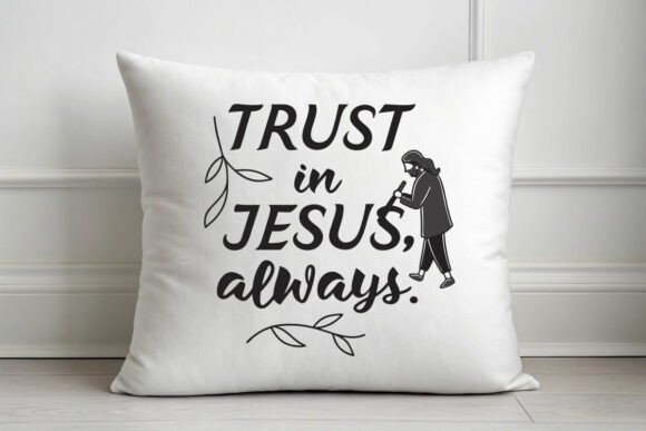 Trust in Jesus, Always: A Designer’s Perspective on Real Embroidery Projects